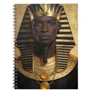 Carnet Pharaoh Energy — Ancient African King Modern Art