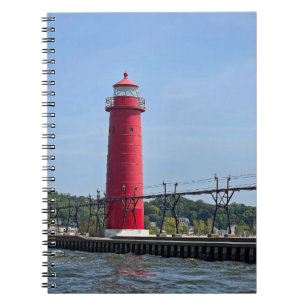 Carnet Phare de Grand Haven Michigan