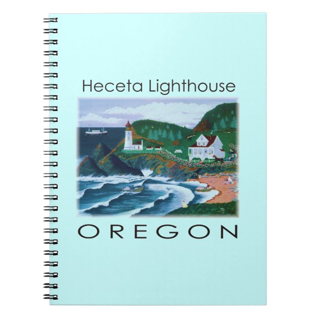 Carnet Phare de Heceta (Devant)
