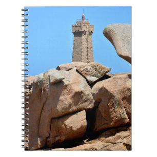 Carnet Phare de Ploumanac'h en France Carte postale Ceram