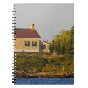 Carnet Phare sur le lac Supérieur près de Copper Harbor