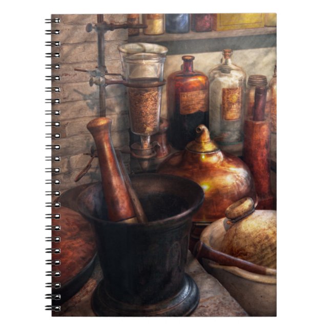 Carnet Pharmacie - pilon - pharmacologie (Devant)