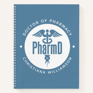 Carnet PharmD Docteur en pharmacie Pharmacy Graduation Ph