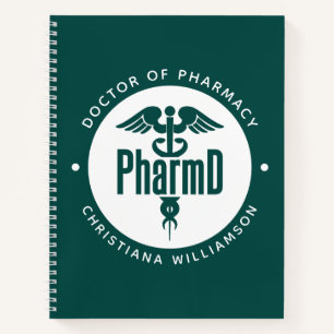 Carnet PharmD Docteur en pharmacie Pharmacy Graduation Ph