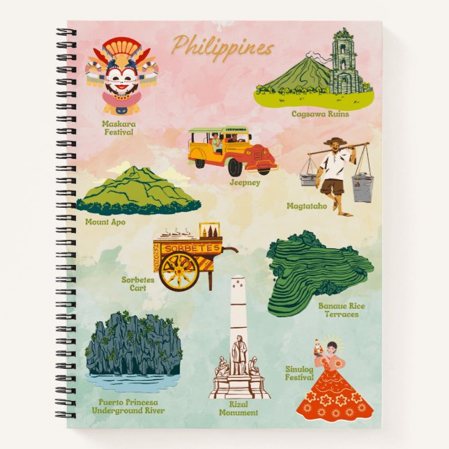 Carnet Philippine Favoris Art (Devant)