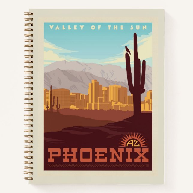 Carnet Phoenix, Arizona (Devant)