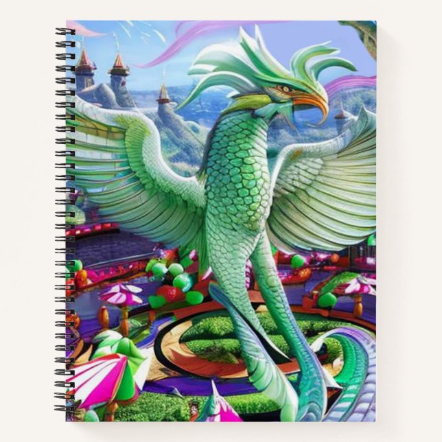 Carnet Phoenix magique (Devant)