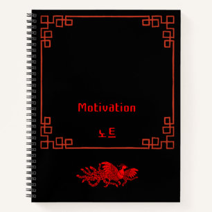 Carnet Phoenix traditionnel asiatique