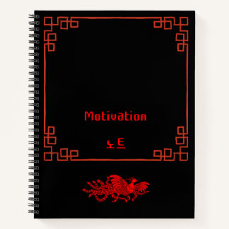 Carnet Phoenix traditionnel asiatique
