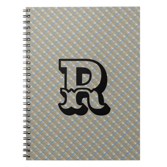 CARNET photo BROWN BLEU CUTE Spiral MODERNE (Devant)