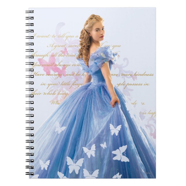 Carnet Photo Cendrillon Avec Lettre (Devant)