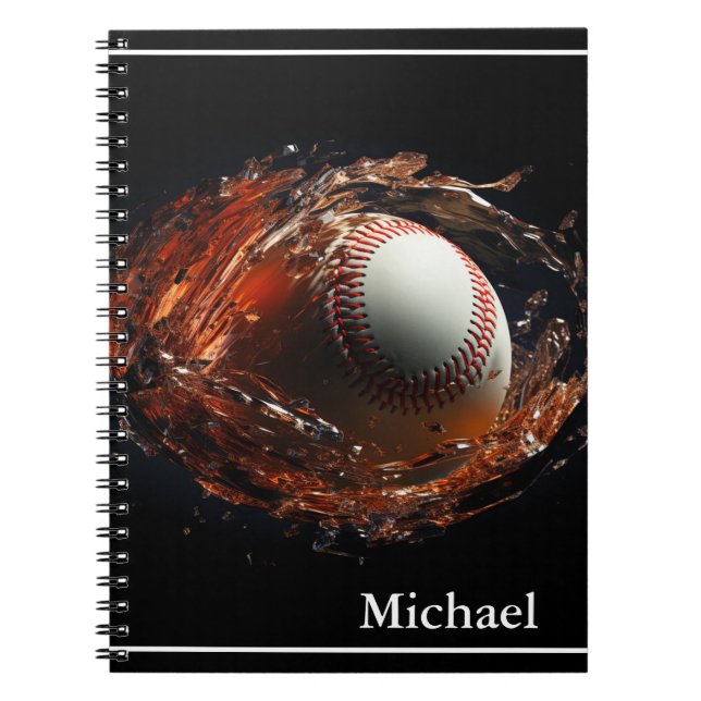 Carnet Photo de baseball (Devant)