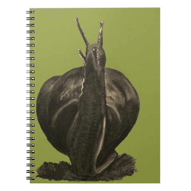 Carnet photo de dessin d'escargot (80 pages B&W) (Devant)