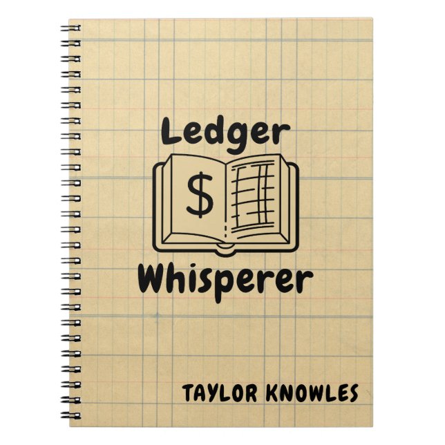 Carnet photo de la comptabilité Whisperer (Devant)