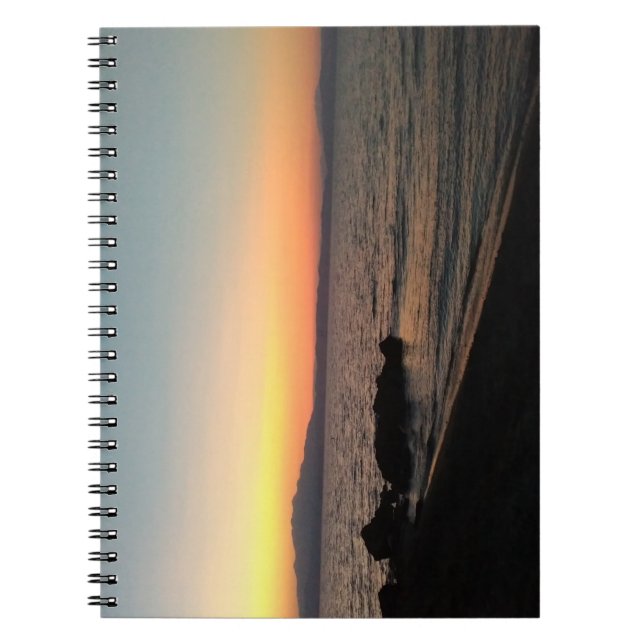 Carnet photo de la mer de Sunset (Devant)