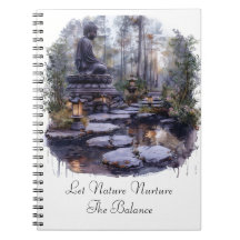 Carnet photo de la spirale Bouddha Nature Nurture