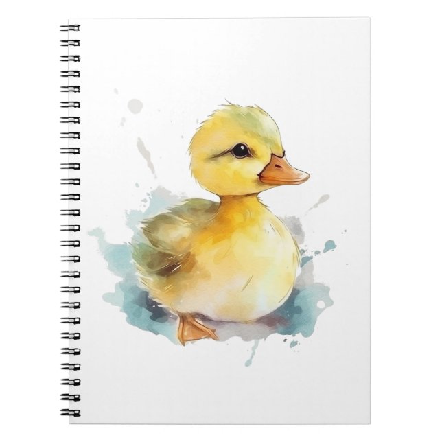 Carnet photo de la spirale d'aquarelle pour bébé c (Devant)