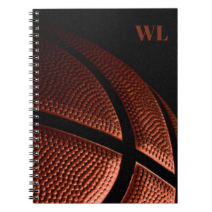 Carnet photo de la spirale de basket-ball