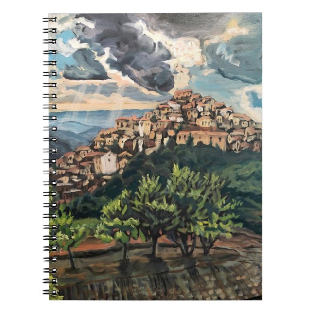 Carnet photo de la spirale de Hilltown en Italie (Devant)