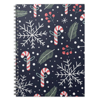 carnet photo de la spirale de noël