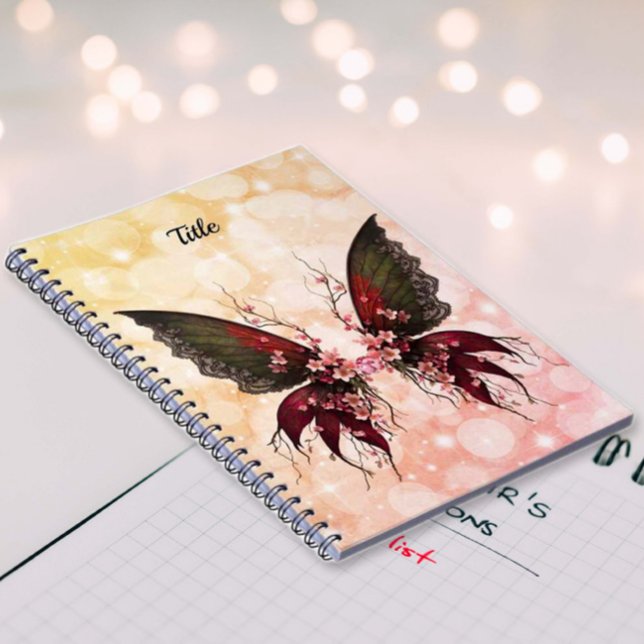 Carnet photo de la spirale des papillons Woodsy (Créateur téléchargé)