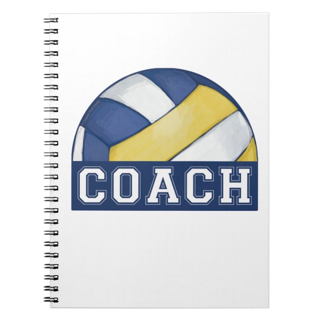 Carnet photo de l'entraîneur de volleyball (Devant)