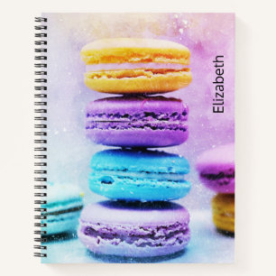 Carnet Photo de Macarons colorés