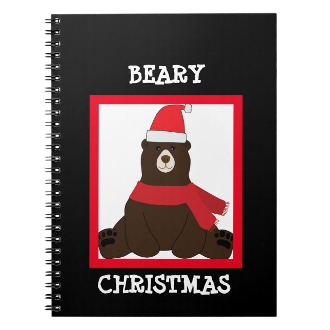 Carnet photo de Noël de la bière Brown (Devant)