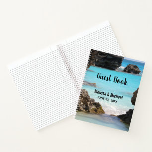 Carnet Photo de Tropical Island Coast & Sea Guest Book