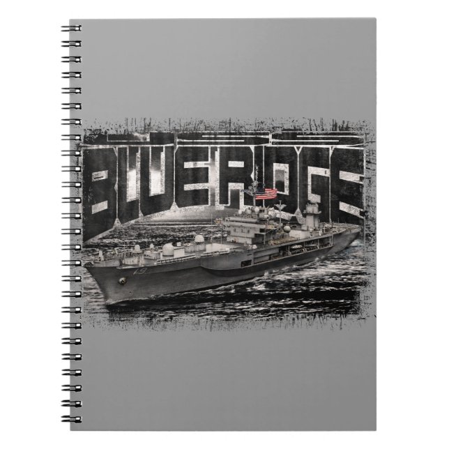 Carnet photo du navire de commandement Blue Ridge  (Devant)