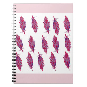 Carnet photo en aquarelle Feathers (80 Pages B&W)