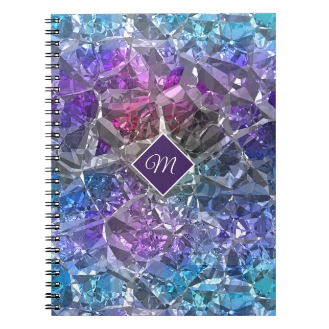 Carnet Photo en cristal multicolore (Devant)