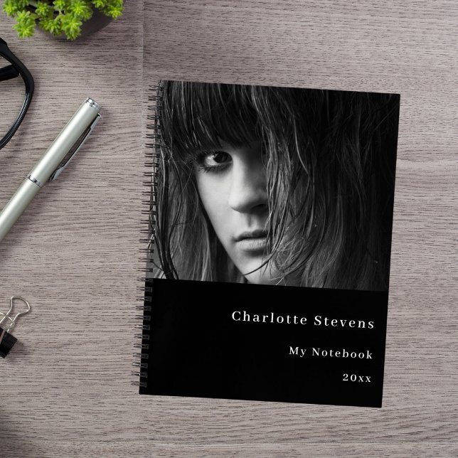 Carnet Photo en noir et blanc (Créateur téléchargé)