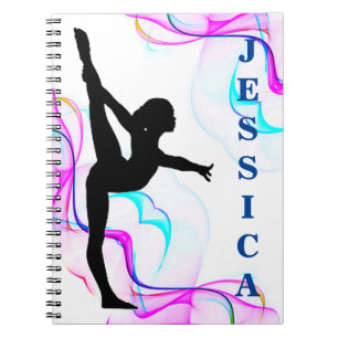 Carnet photo Girls Gymnastique Spiral Swirls