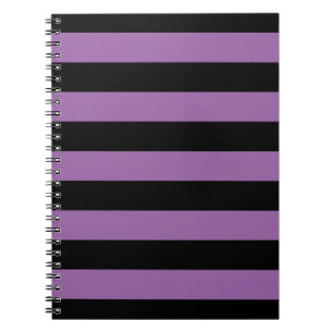 Carnet photo Goth Purple et Black Stripe
