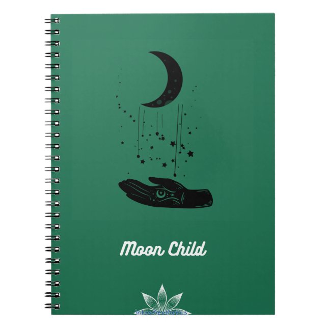 Carnet photo Moon Child Spiral (Devant)