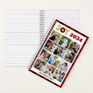 Carnet Photo personnalisée Collage Amoureux des chiens Re