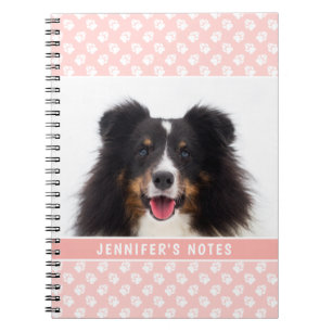 Carnet Photo Pet Personnalisée Rose Vierge Avec Patrouill
