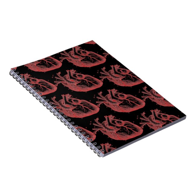 Carnet photo Red Anatomical Hearts Lined 80pgs (Côté Droit)