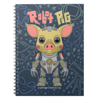 Carnet photo Robot Pig Spiral