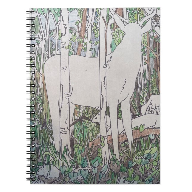 Carnet photo Spiral dans la nature (Devant)