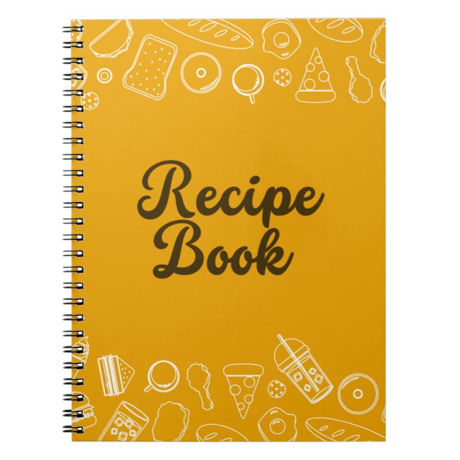 Carnet photo Spiral Livre Recette (Devant)