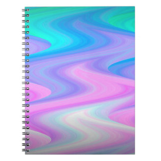Carnet photo Spiral Peacock Waves