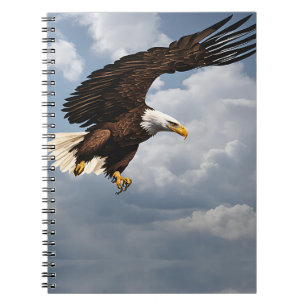 Carnet photo spirale avec aigle
