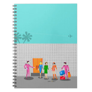 Carnet photo spirale de Palm Springs atomique