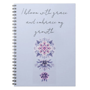 Carnet photo spirale Mandala en fleurs