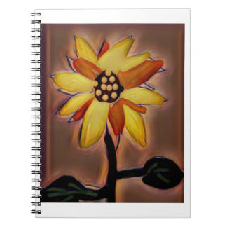 Carnet photo spirale tournesol