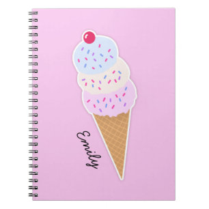 Carnet photo Yummy Icecream Cone Spiral