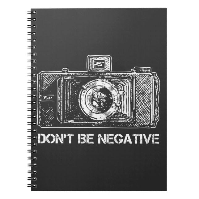 Carnet Photographe de caméra caméraman photographie (Devant)