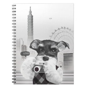 Carnet Photographe Urbain : Schnauzer dans la ville de Ta